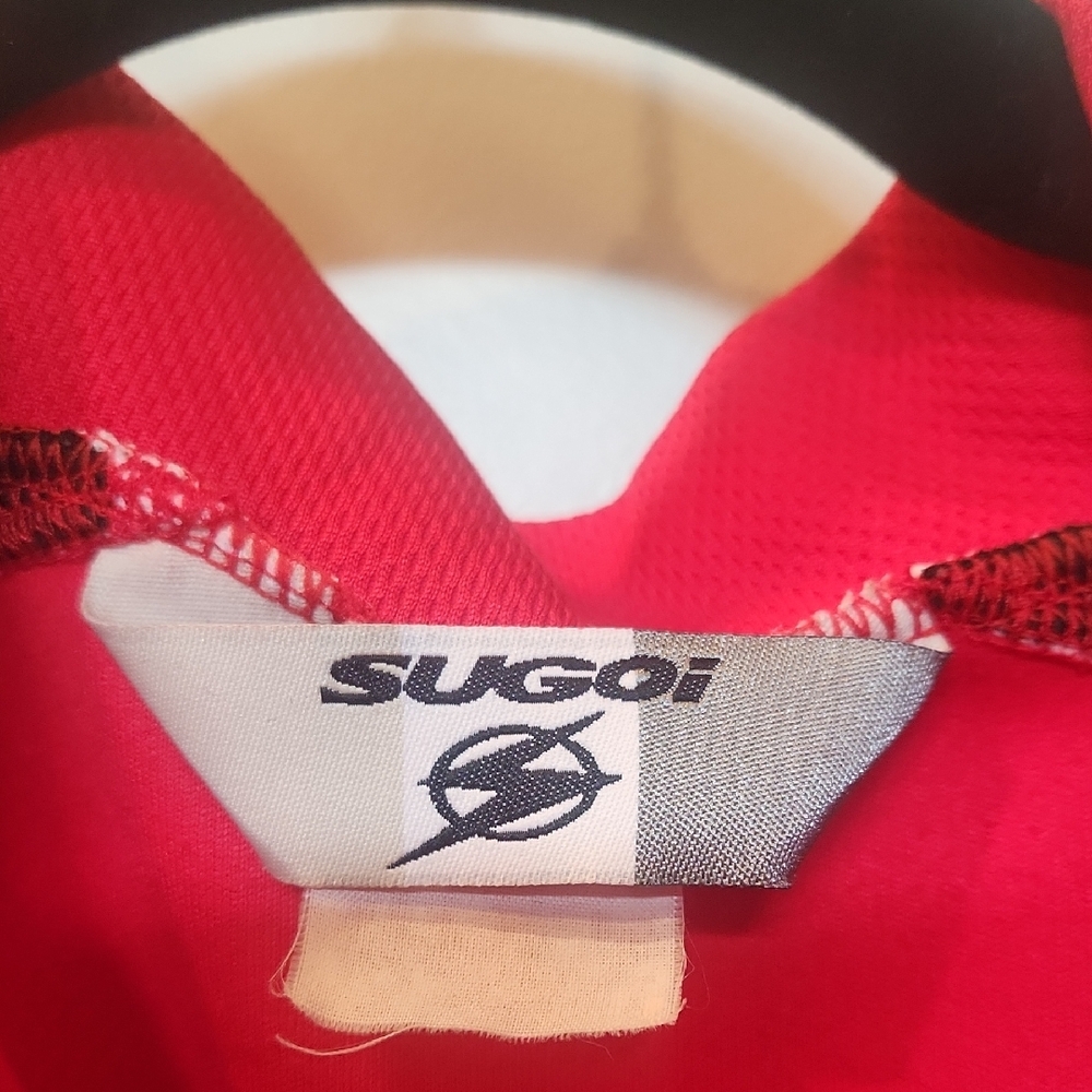 SUGOI Red Men's Jersey - Picture 2 of 6